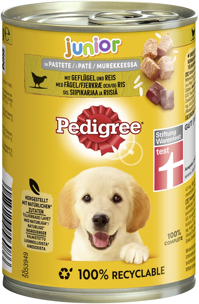 Pedigree Hundenassfutter Pedigree Junior 12x400g