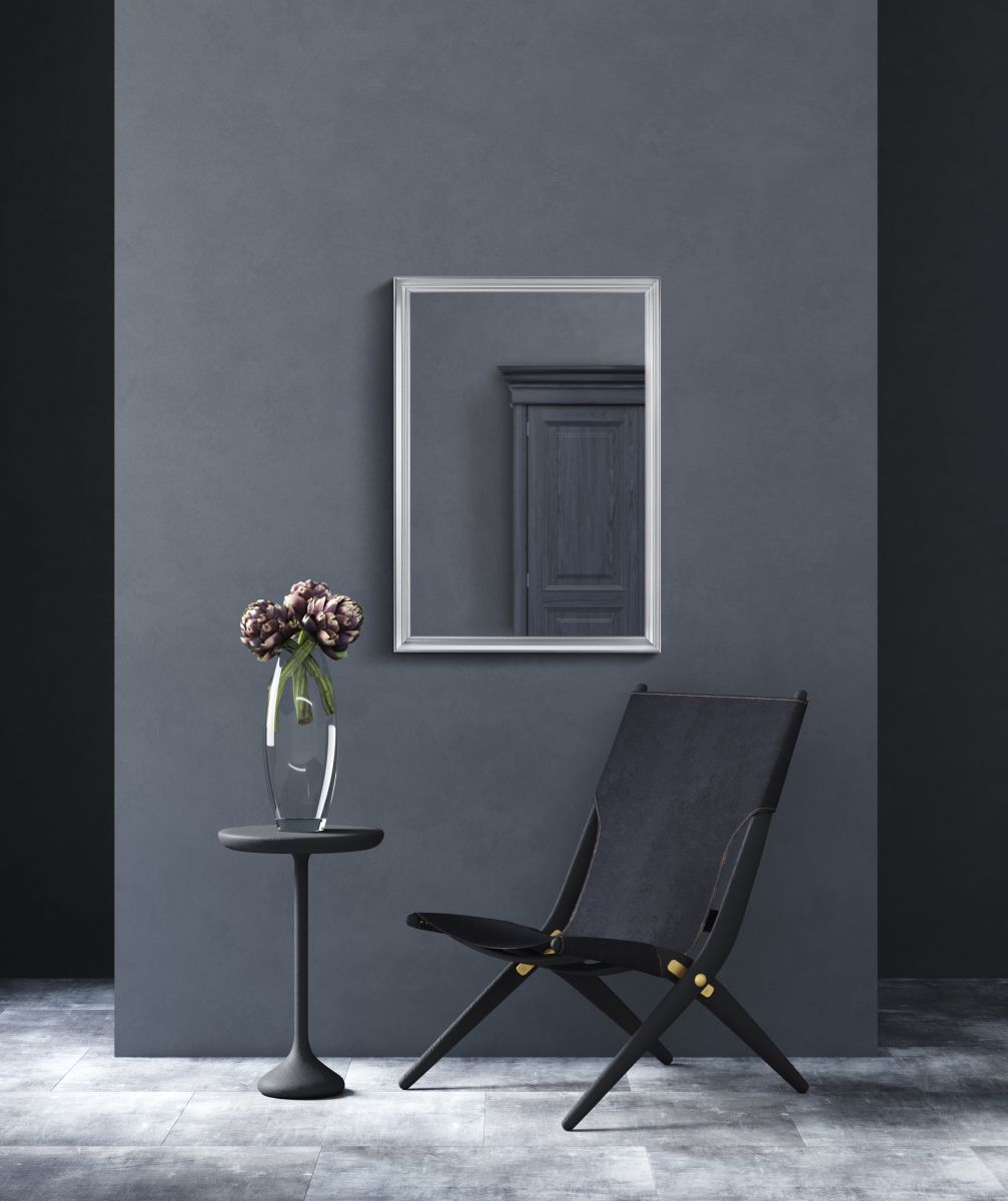 Rahmenspiegel Karina Silber 50 x 70 cm