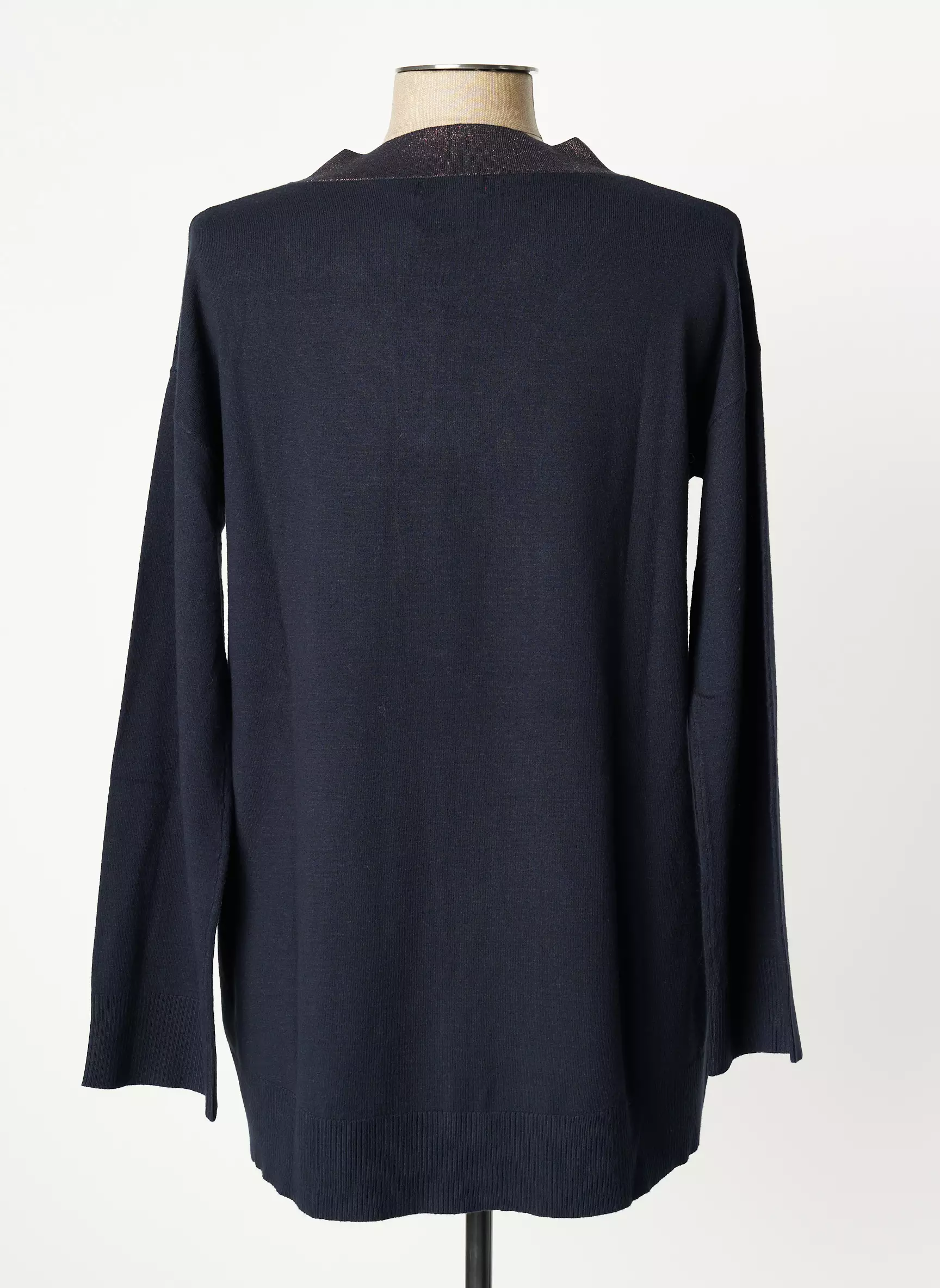 Quilisia Pull Tuniques Femme couleur bleu