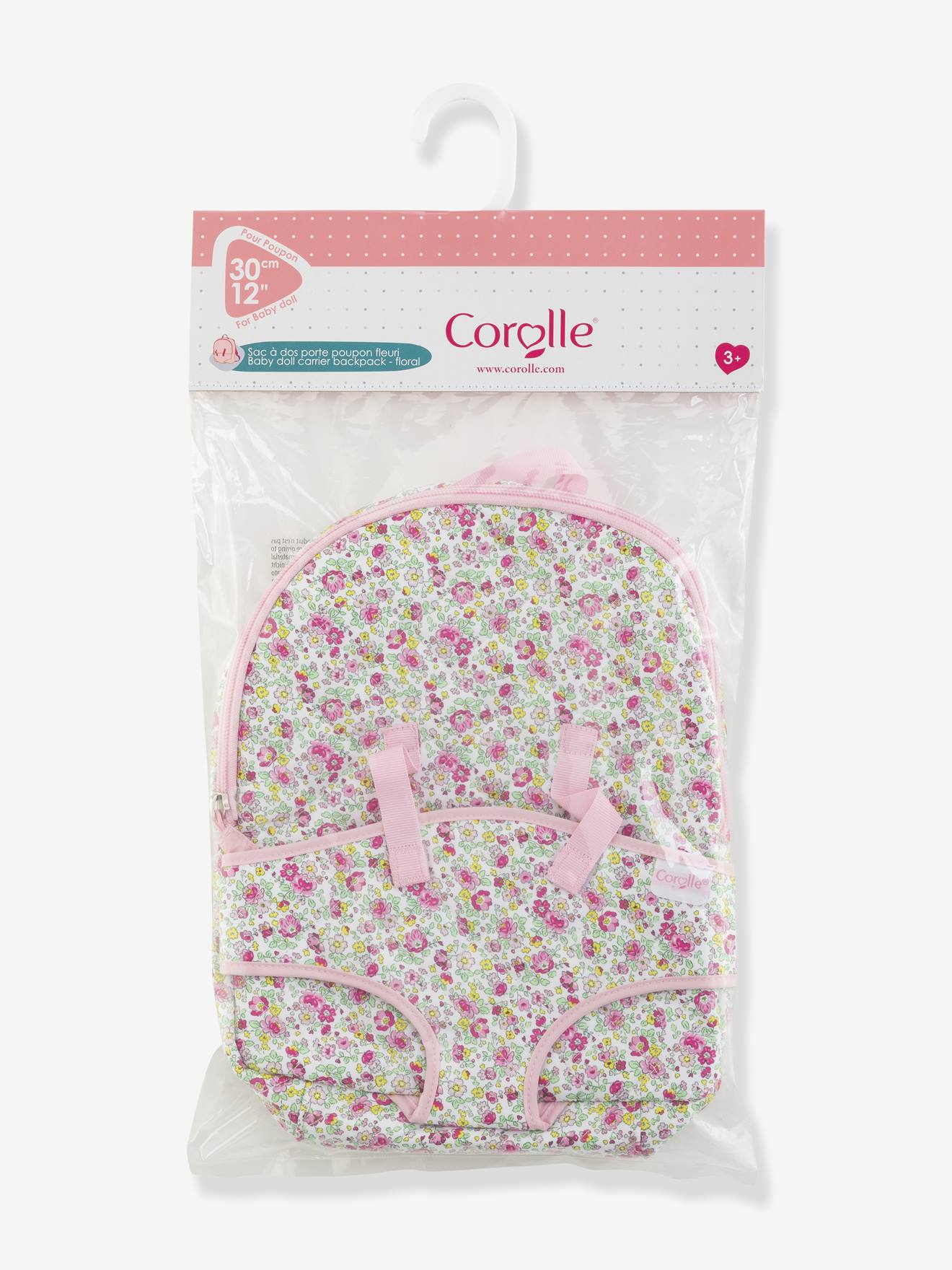 Corolle Puppen 2-in-1-Rucksack COROLLE - bonbon rosa
