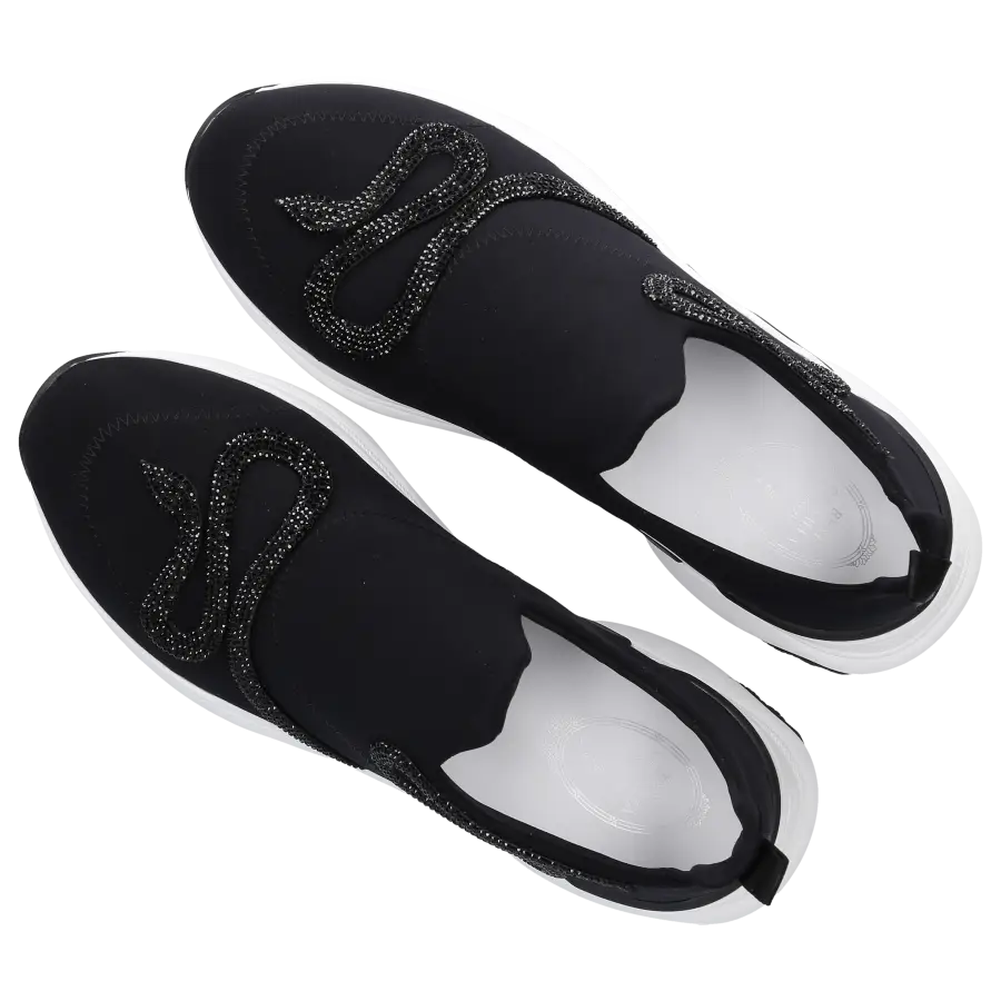 Rene Caovilla - Sneaker low CLEO RUNNING Textil - schwarz