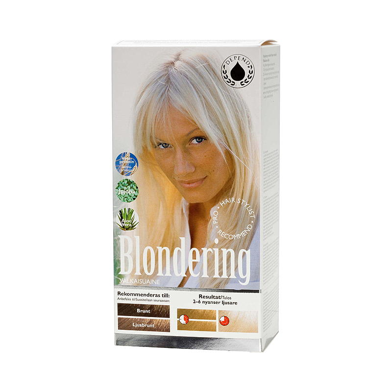 Depend Depend hårfarge Mørkebrun-lysebrun