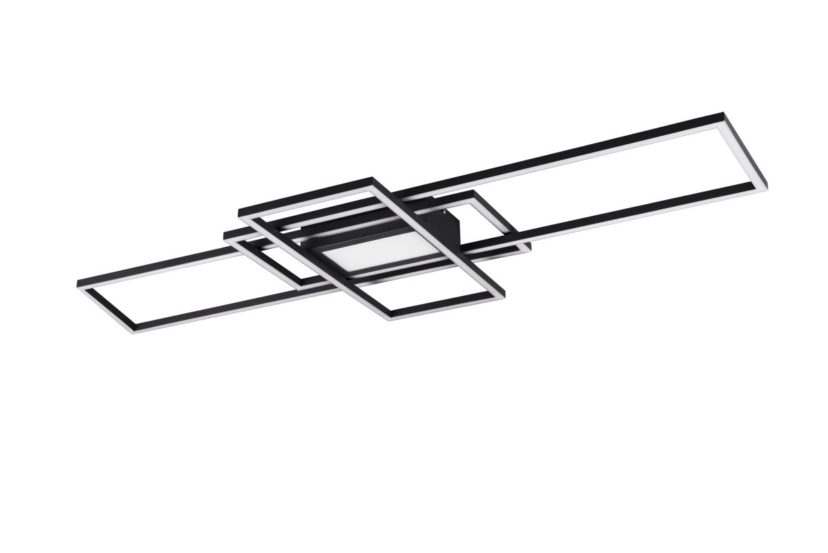TRIO LED Deckenleuchte Irvine Anthrazit