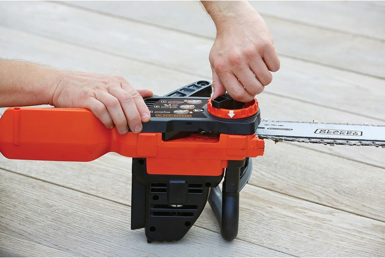 Black & Decker GKC1825L50-QW акумулаторска моторна тестера 18 волти 5,0 Ah литијум-јонска батерија