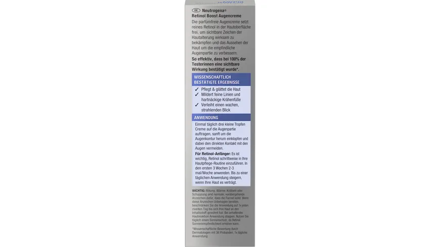 Neutrogena Anti-Age Retinol Boost Augencreme 15 ml