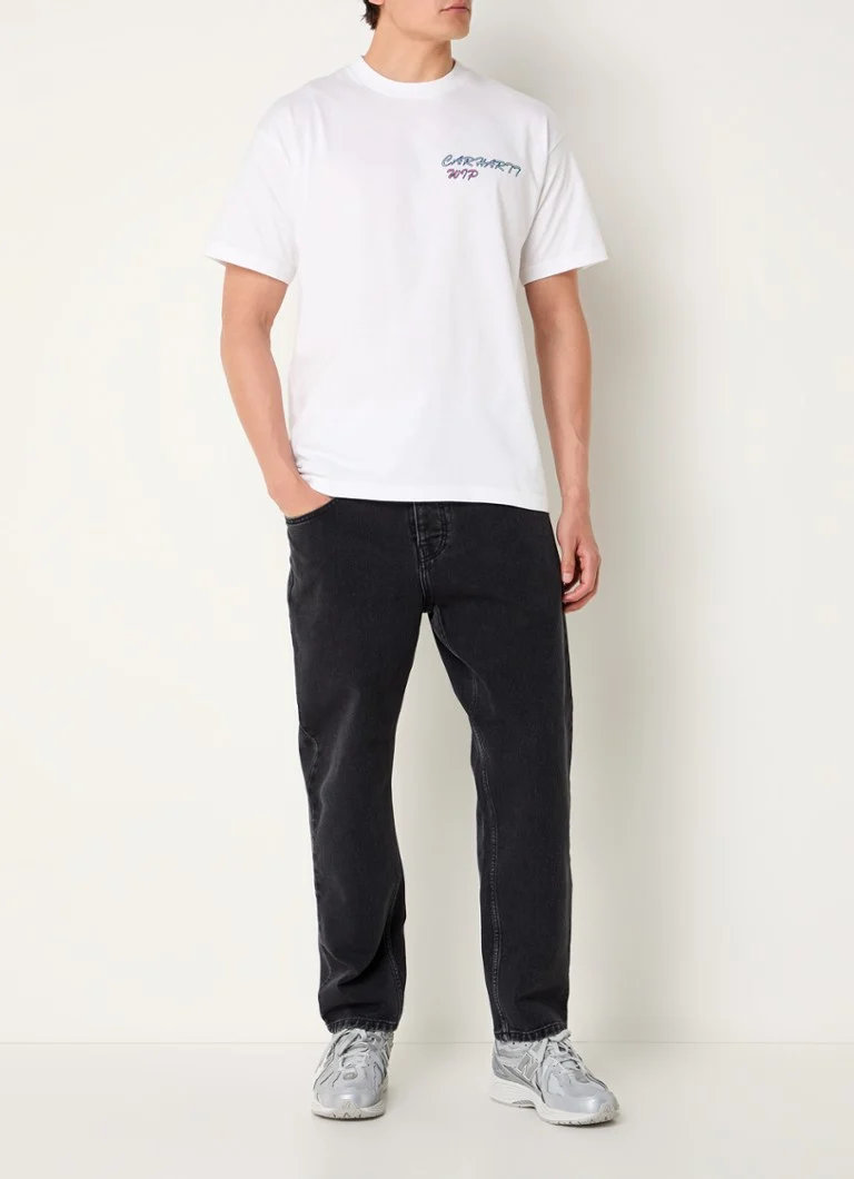 Carhartt WIP Gelato -t-paita luomupuuvillaa, jossa logo ja painatus takana