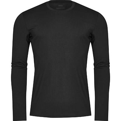 Mey, Hybrid Longsleeve, COOLMAX® geruchshemmend, schwarz
