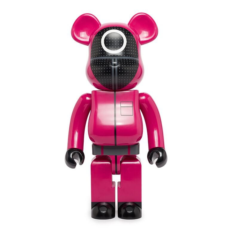 Medicom Bearbrick Squid Game Guard ○ 1000% multicolor