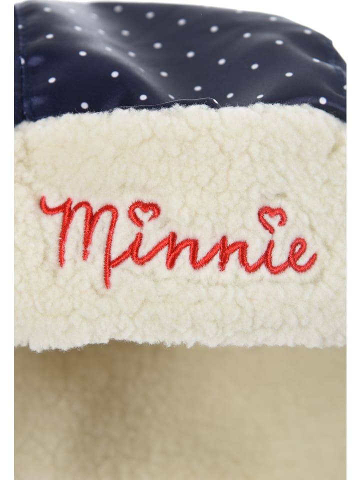 Disney Minnie Mouse Wintermütze Piloten in Dunkel-Blau günstig kaufen