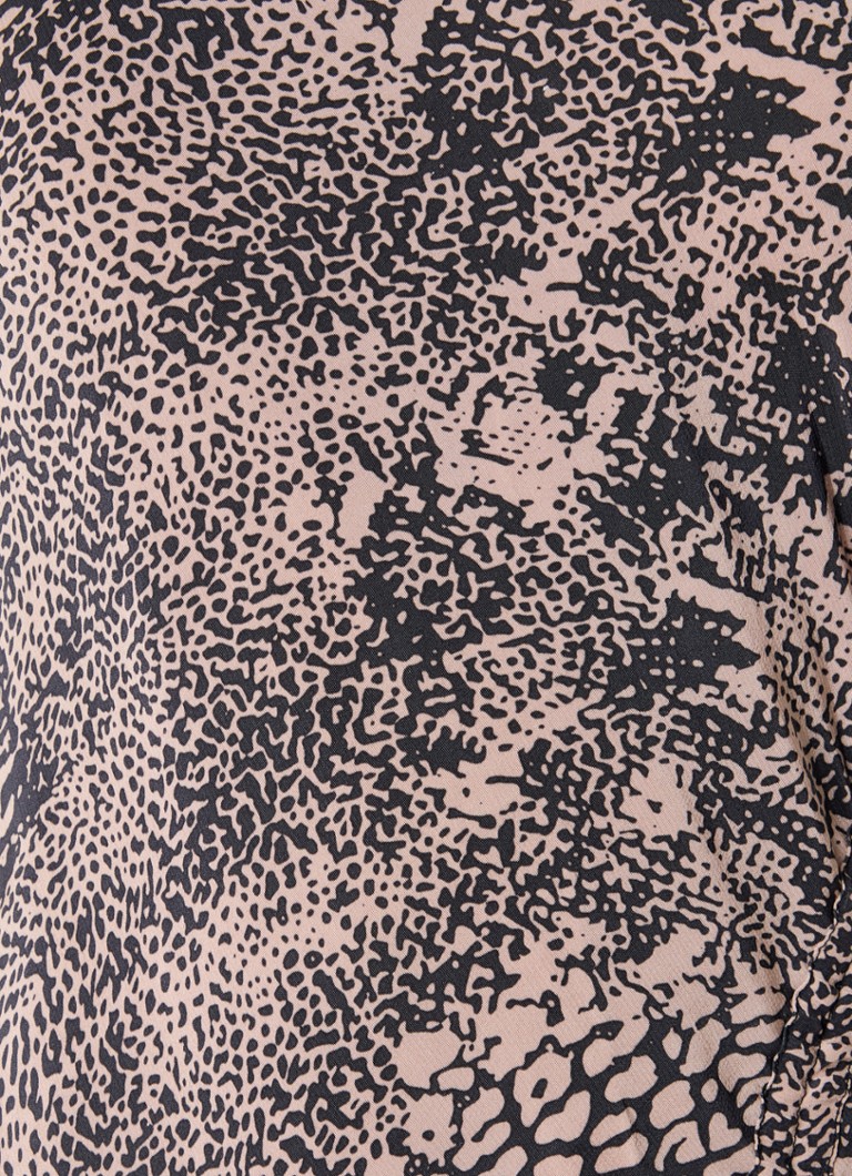 Abito midi con stampa animalier Rails Gabriella