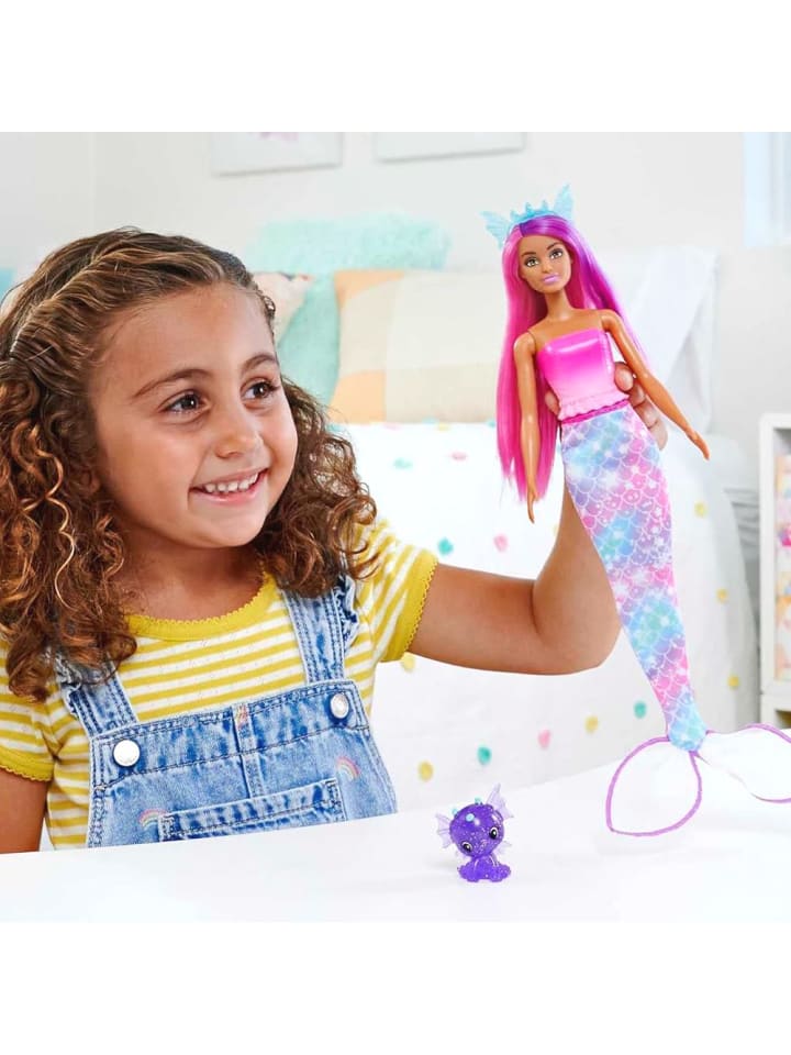 Barbie Dreamtopia 3 in 1 | Barbie Spiel-Set | Puppe & Kleidung | Mattel HLC28 günstig kaufen onesize