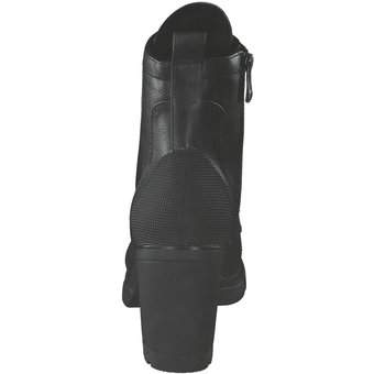 Marco Tozzi Schnürstiefelette in schwarz