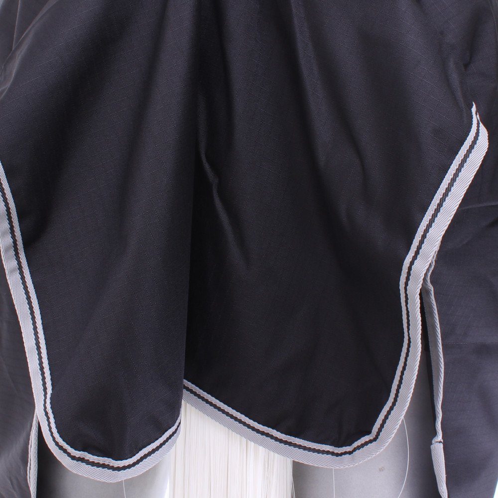 Bucas Pferde-Regendecke Bucas Anniversary Turnout Light SF 50g - Black/Silver