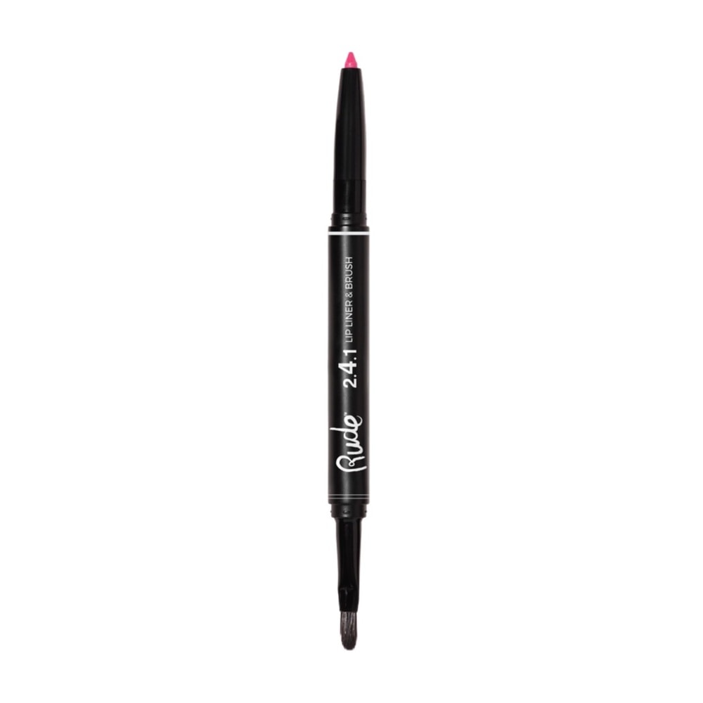 Rude Cosmetics RUDE 2.4.1 Lip Liner & Brush - Frisky Crayon à lèvres