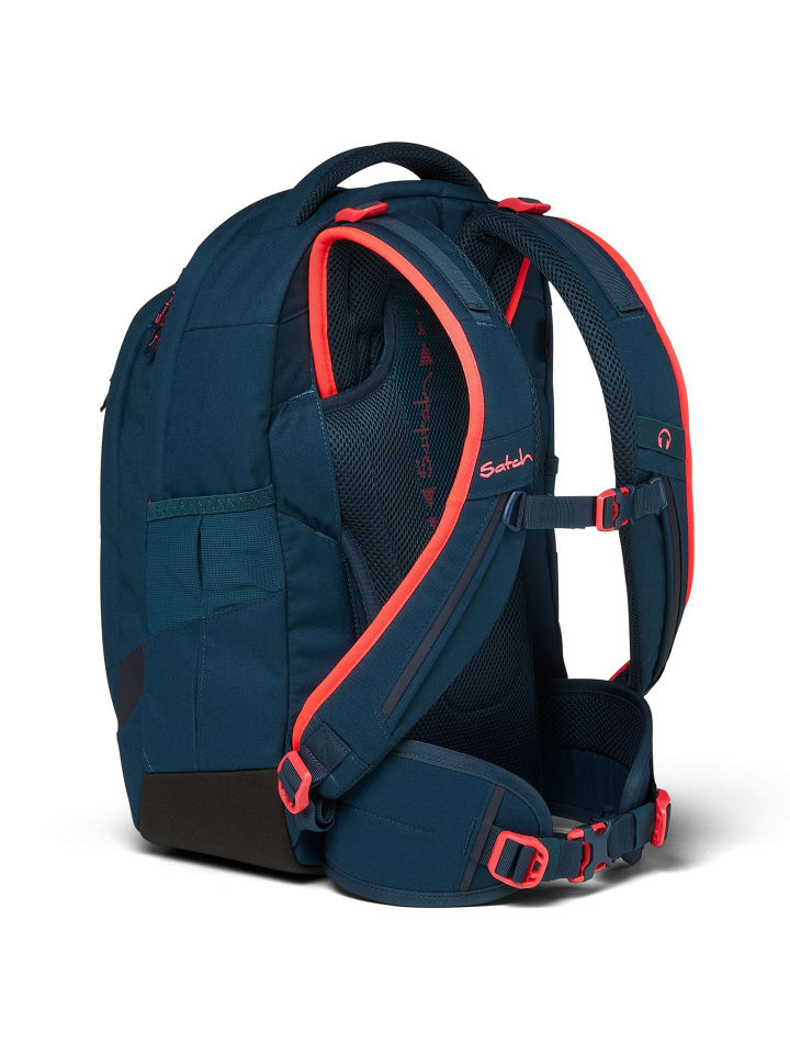 Satch sleek Schulrucksack 45 cm in petrol  pink günstig kaufen onesize