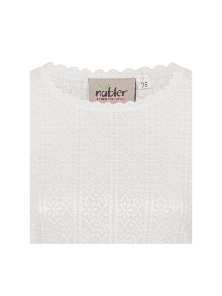 Nübler Dirndlbluse Langarm Julia in Creme günstig kaufen