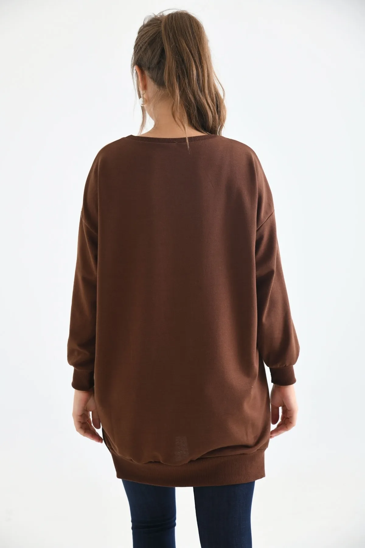 VOLT CLOTHİNG  Tuniken - Braun - Relaxed Fit