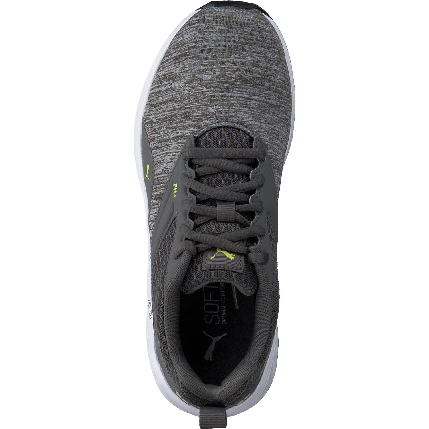 Puma NRGY Comet Jr 190675, Sneakers, Kinder, castlerock-white-nrgy yellow