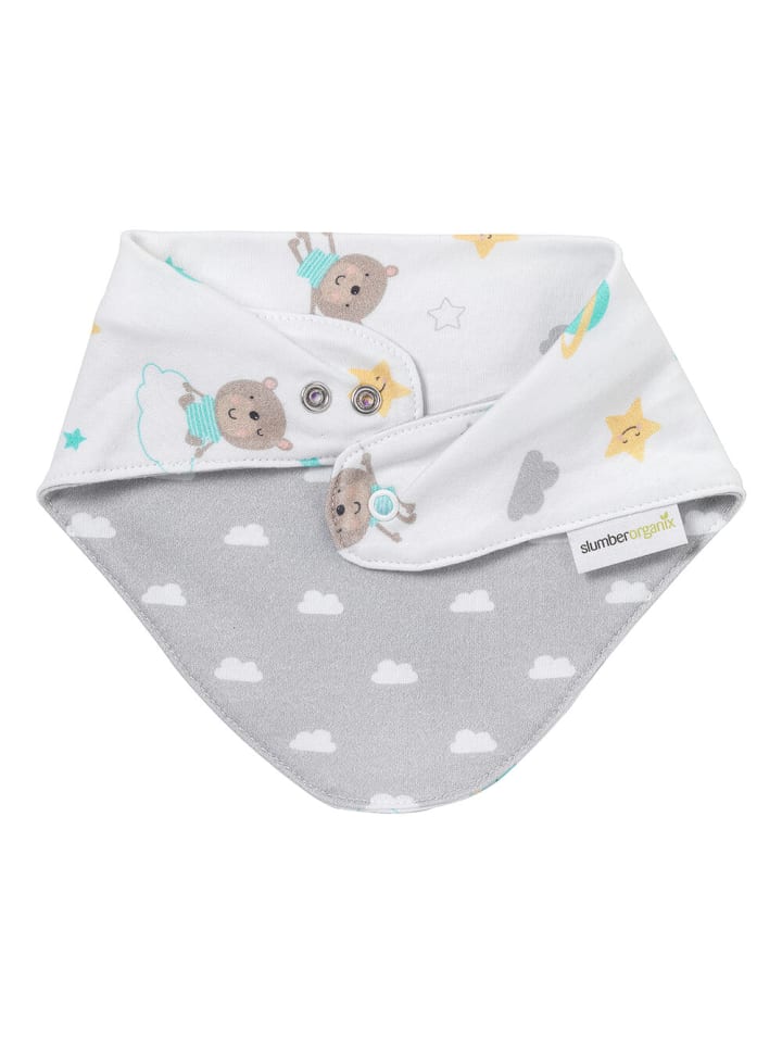 SlumberOrganix Bio Bandana 2er-Pack in Grau günstig kaufen onesize
