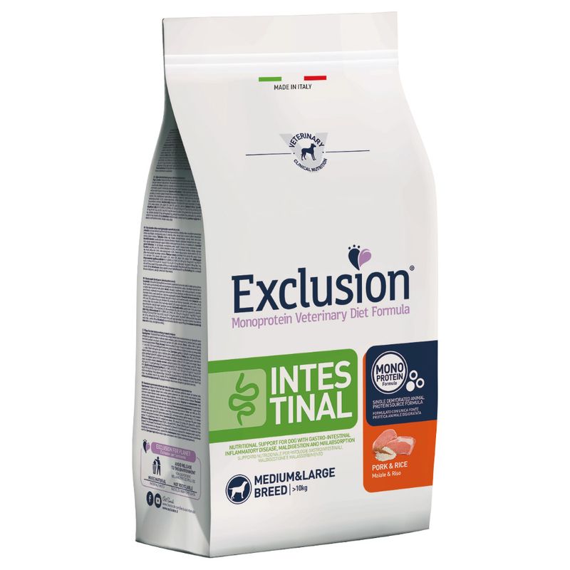 Exclusion Diet Intestinal Medium/Large Adult mit Schwein & Reis