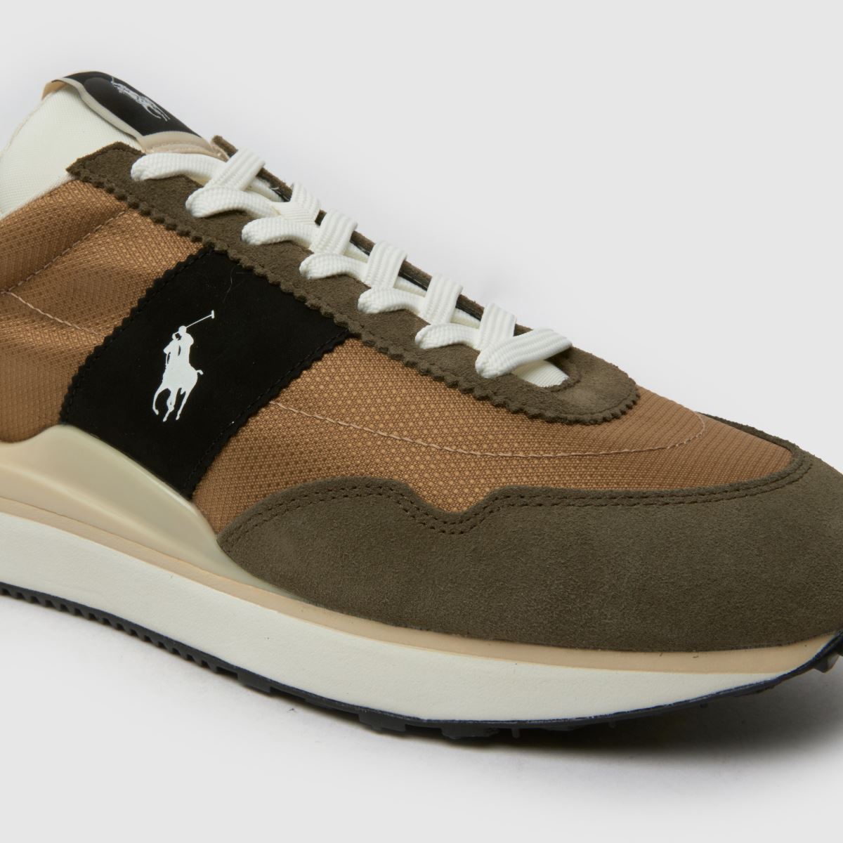 Polo Ralph Lauren – Train 89 – Khakifärgade träningsskor
