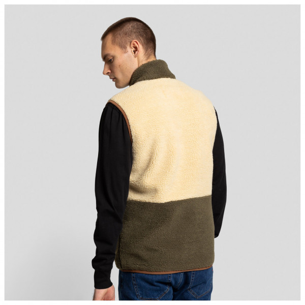 Revolution - Fleece Vest in Block Colors - Fleeceweste