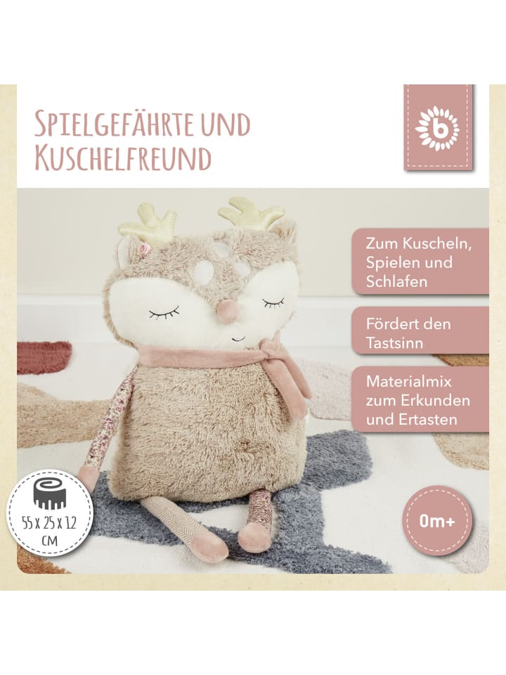 Bieco Spielwaren Kuscheltier Plüsch Großes Reh - ab Geburt in Beige günstig kaufen onesize