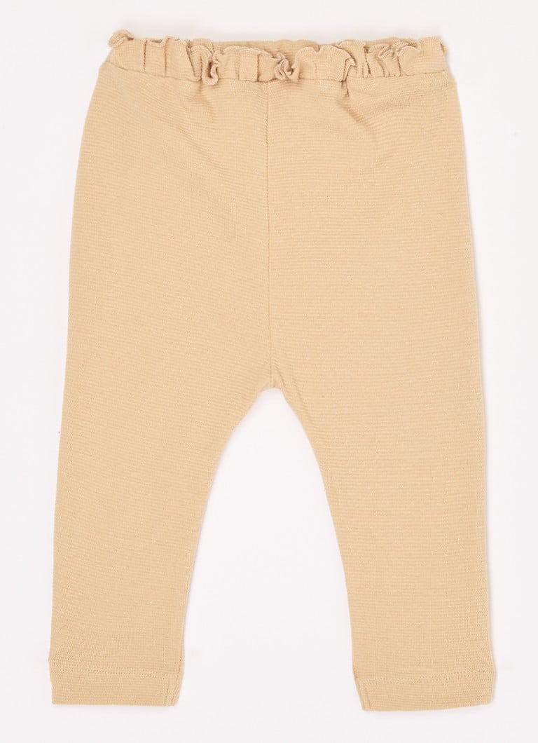Pantaloni jogging slim fit Lil' Atelier NBFOlana din amestec de bumbac organic