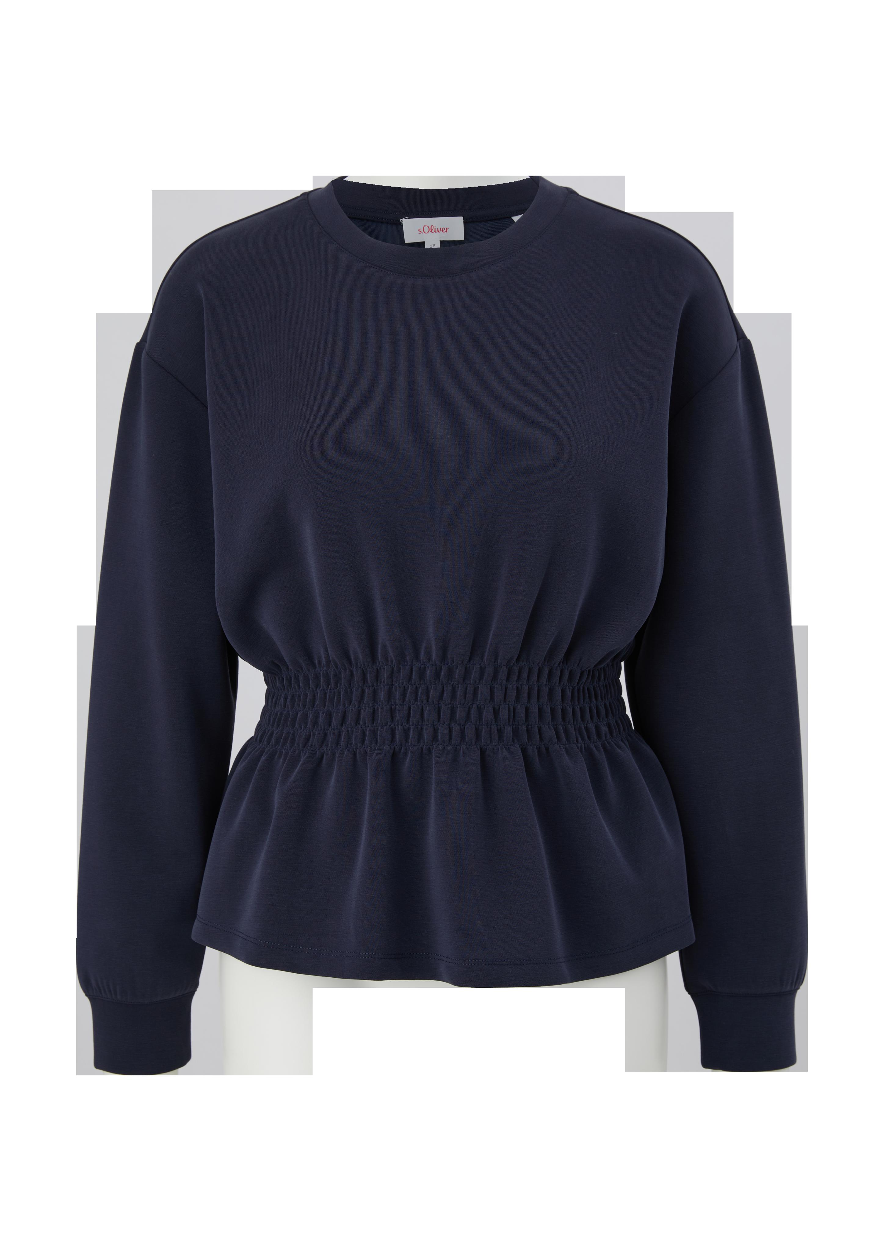 Sweatshirt mit Smok-Detail  2126193-5959