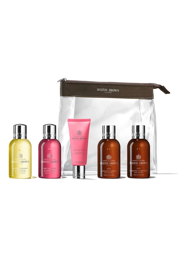 Geantă de mână Molton Brown The Revived Voyager pentru corp și păr - Dimensiune călătorie