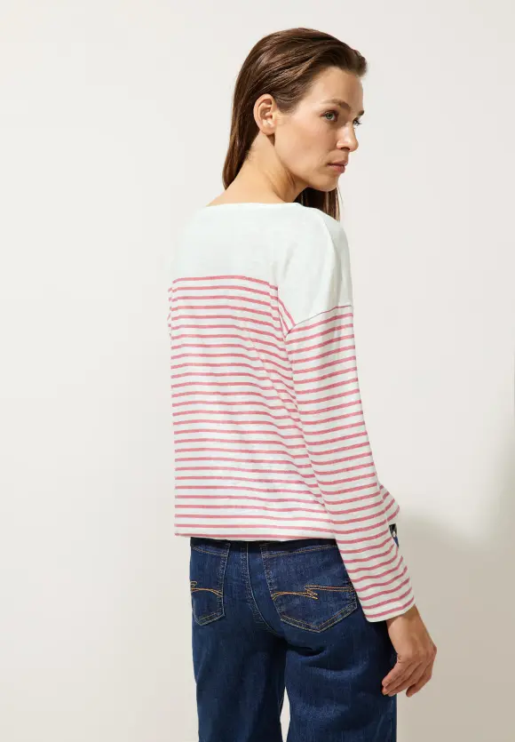 Street One Gestreiftes Langarmshirt