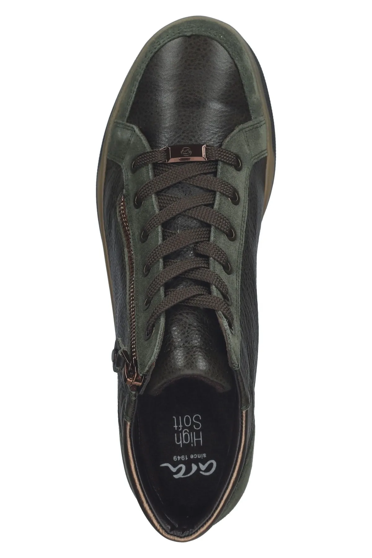 ARA  Sneaker - Grün - Flacher Absatz