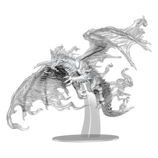 D&D Icons of the Realms: Adult Blue Shadow Dragon (unpainted)