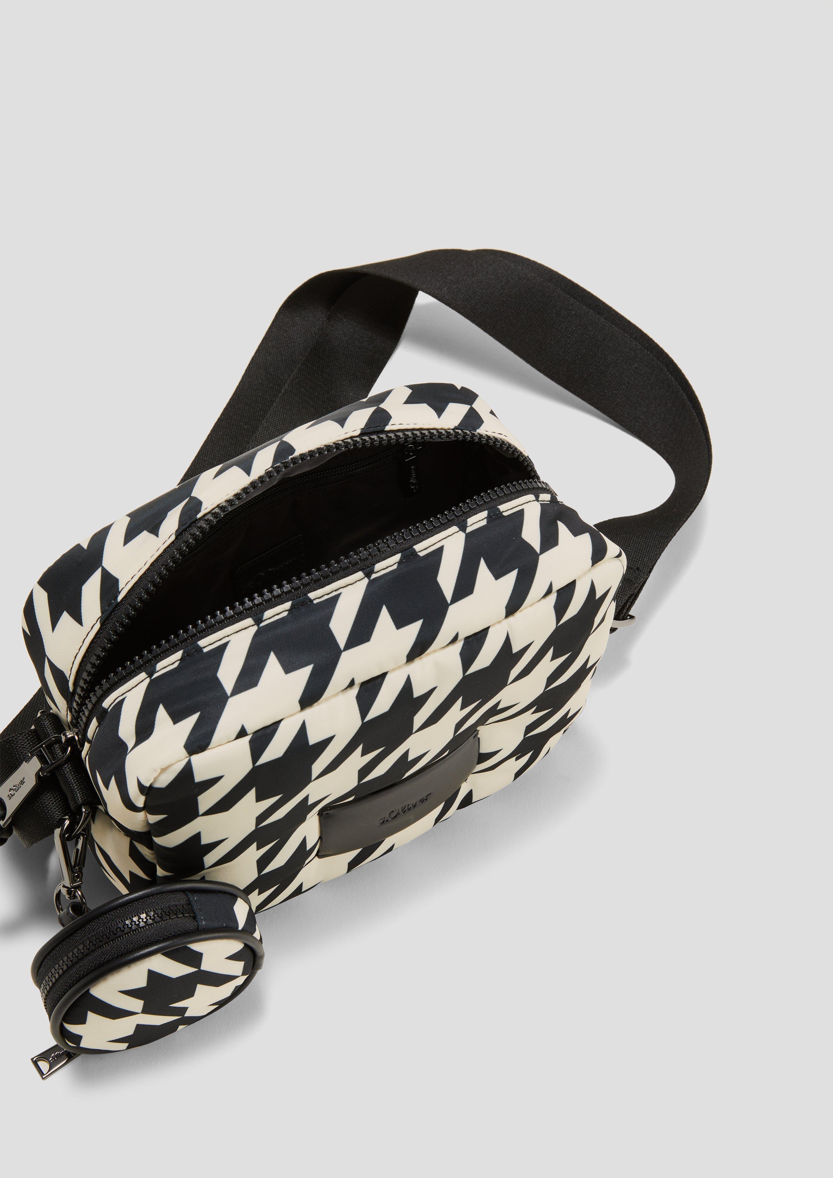 Crossbody Bag mit Hahnentritt-Muster  2139312-99R3