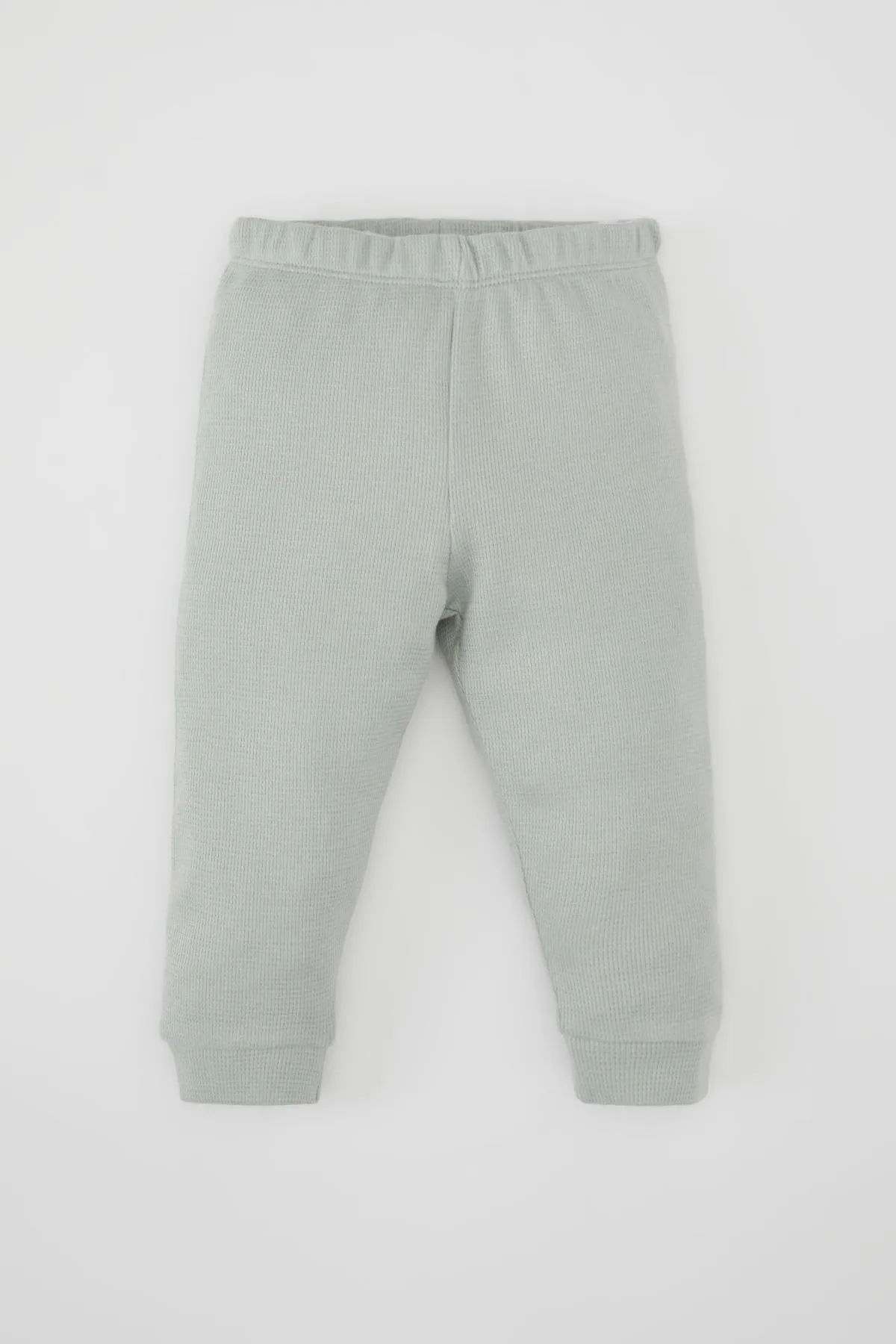 DeFacto  Langarm-Pyjama-Set mit Waffelmuster und Dinosaurier-Aufdruck für Babys (Jungen) B8779a524sp