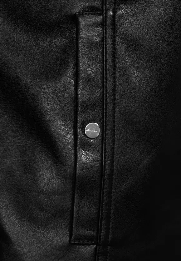 Street One Jacke in Lederoptik