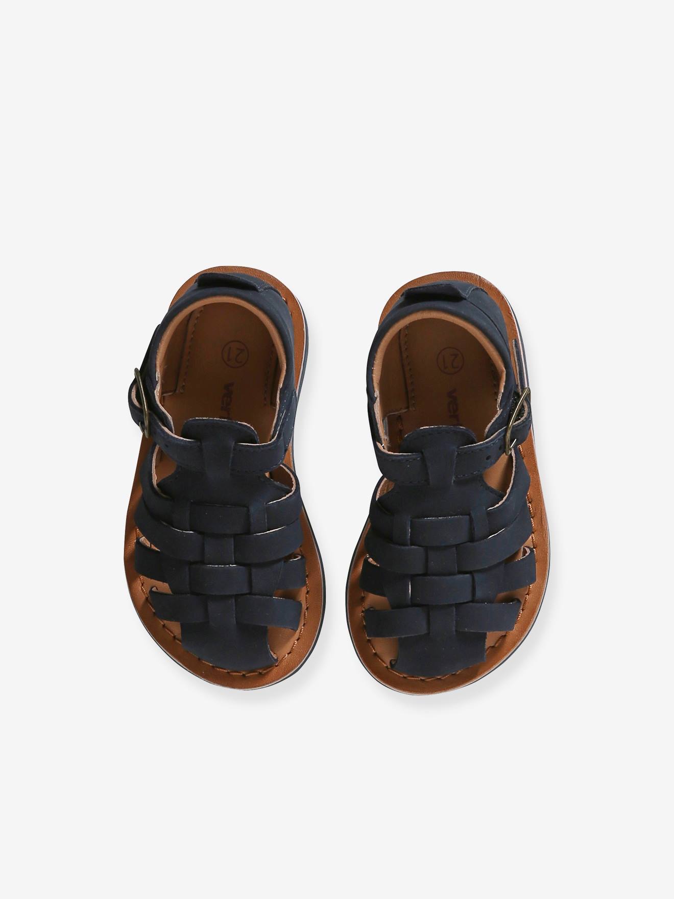 Vertbaudet Baby Riemensandalen - marine