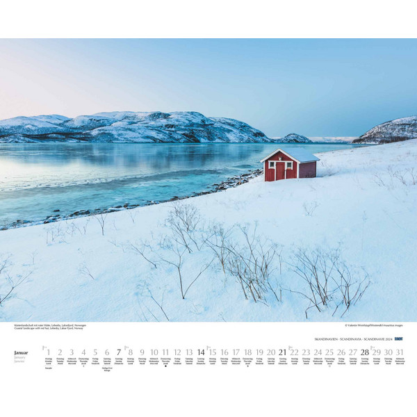 SCHÖNHEIT DES NORDENS 2024 - WANDKALENDER - Kalender