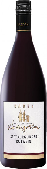 2022 Spätburgunder Rotwein halbtrocken 1,0 L - Weinmanufaktur Weingarten