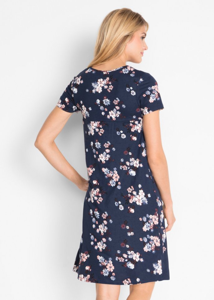 Kurzes Jerseykleid, Kurzarm