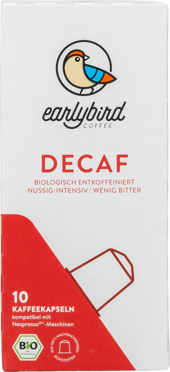 Kaffeekapseln Decaf, entkoffeiniert, 10 St