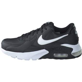 Nike Air Max Excee Leather Sneaker in schwarz