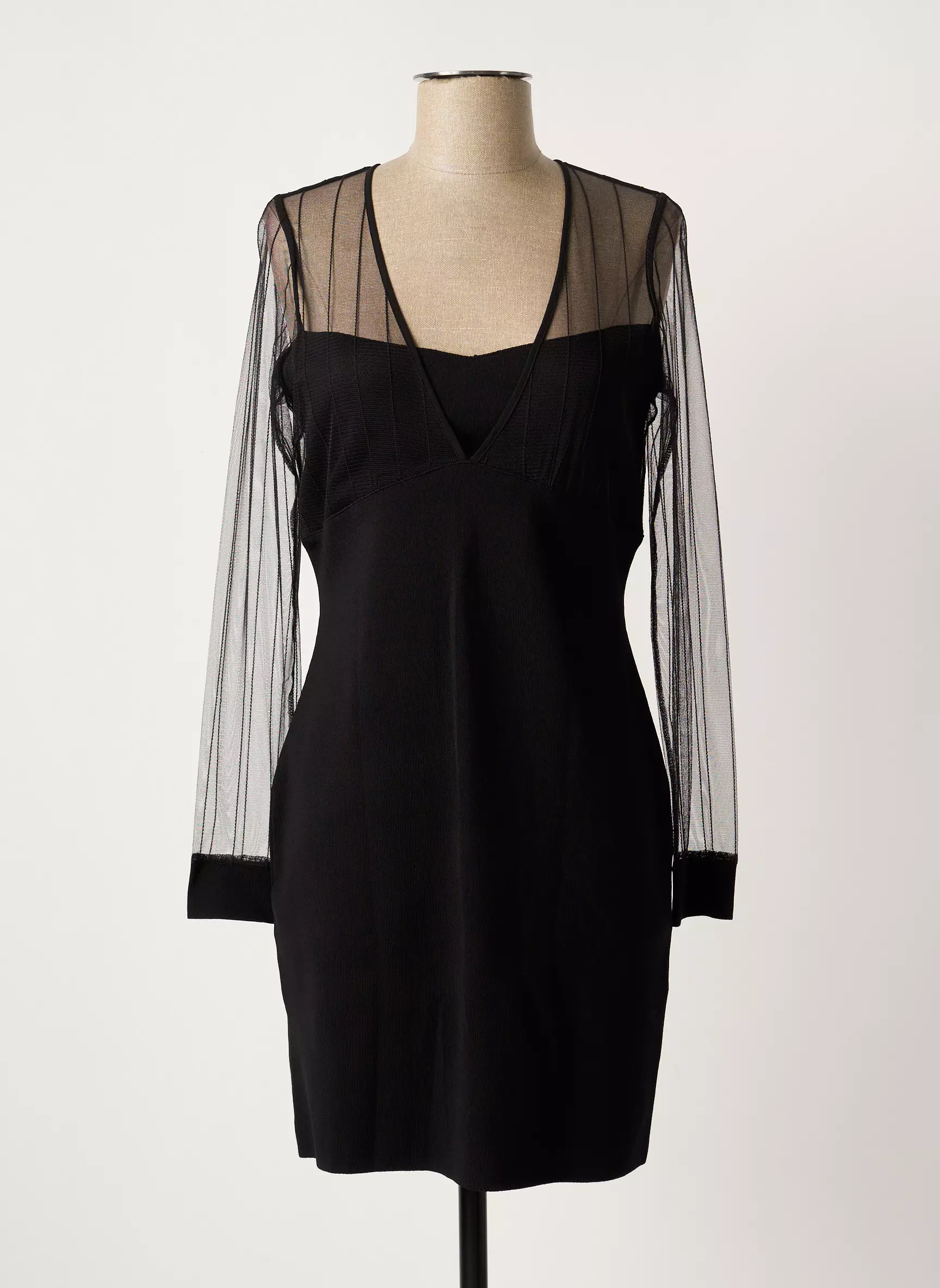 Morgan Robes Courtes Femme couleur noir
