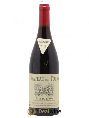 Côtes du Rhône Château des Tours Emmanuel Reynaud  2018 - Lot de 1 Bouteille