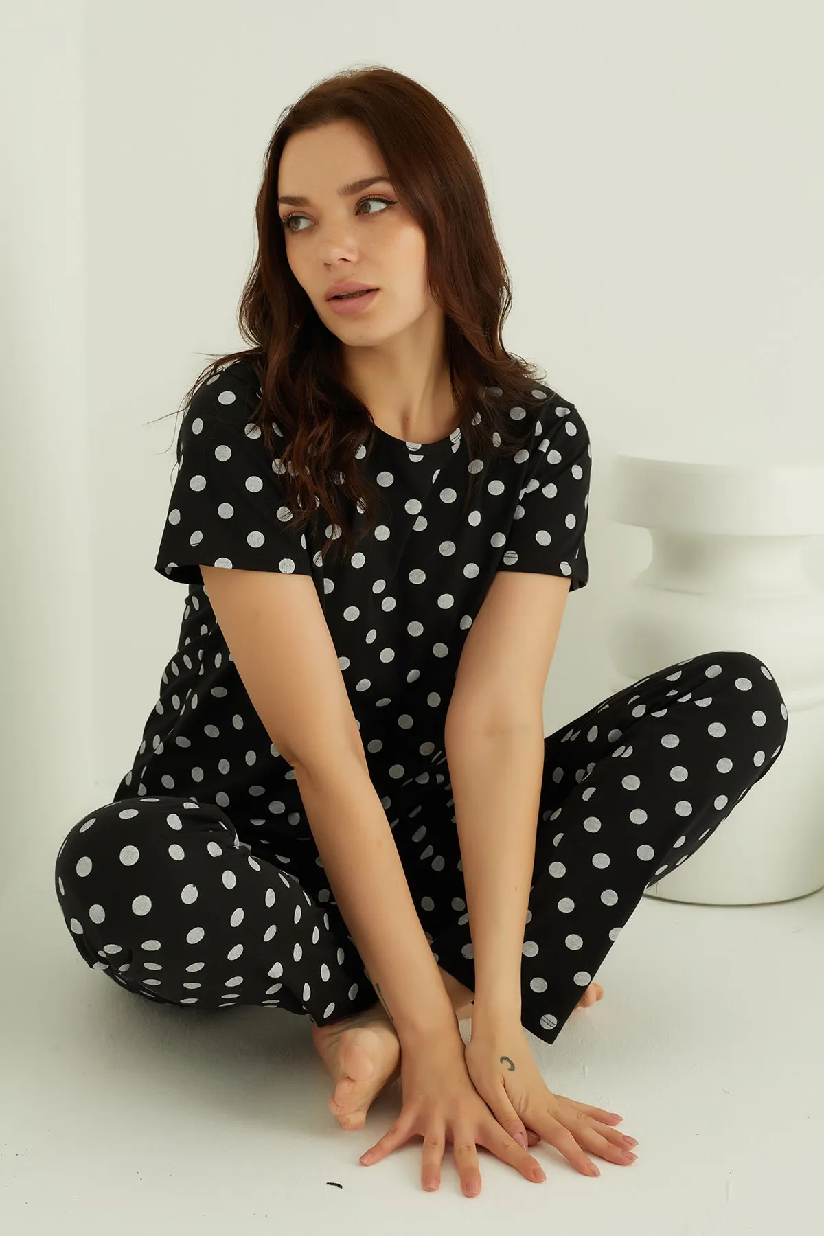 ELİTOL  Pyjama-Set aus Baumwolle
