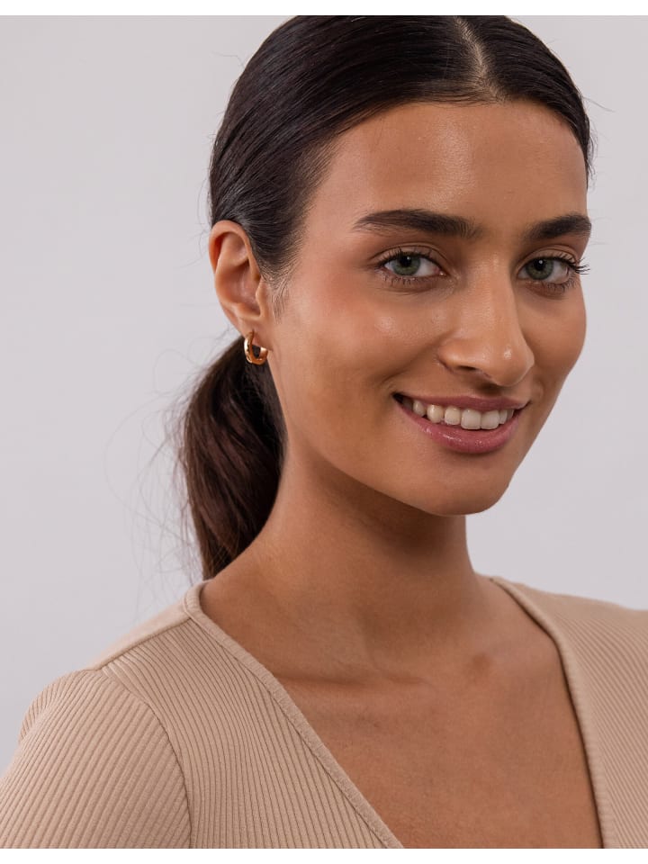 PURELEI Creolen Smooth in Rosegold günstig kaufen onesize