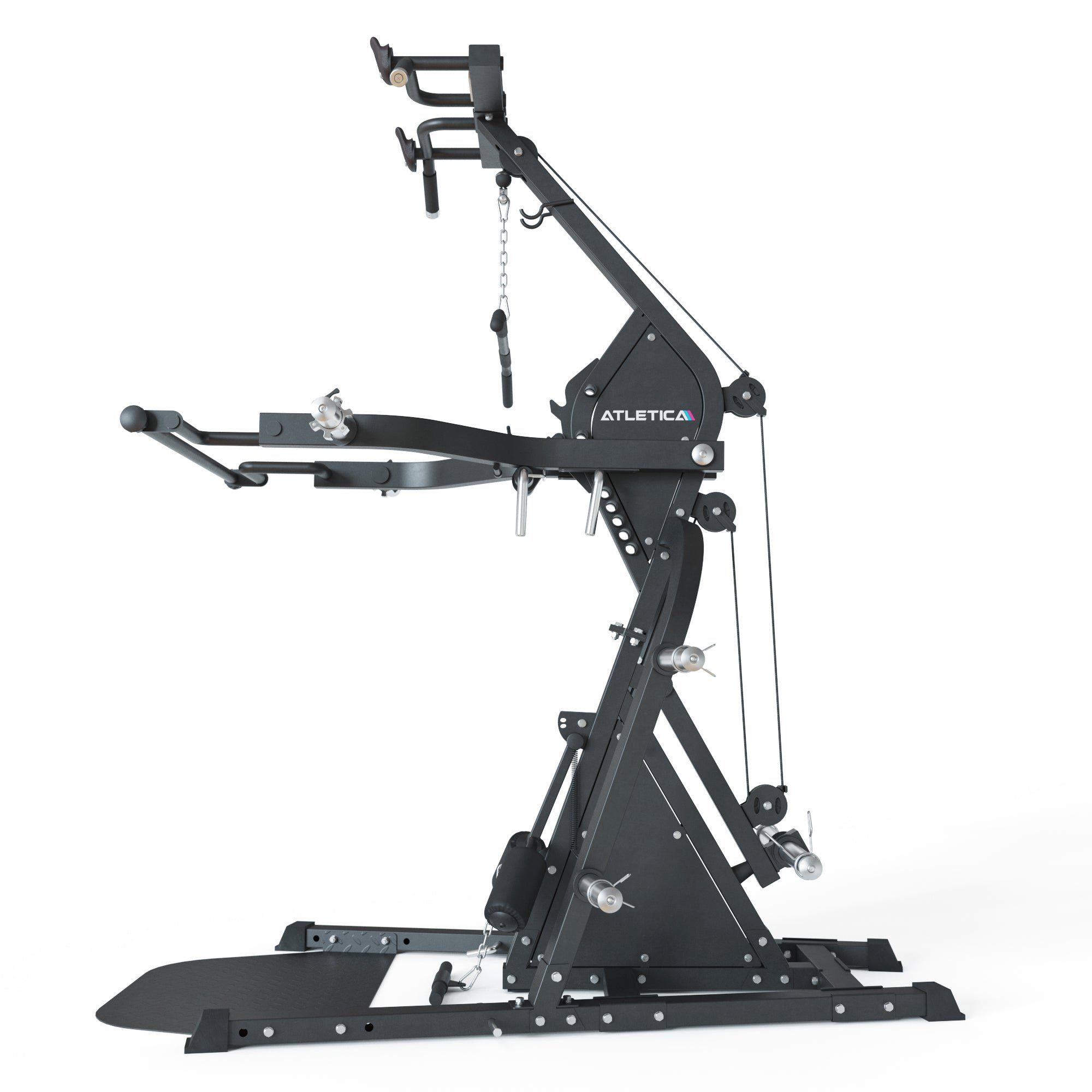 ATLETICA Kraftstation Triton Multigym Triplex Station als Set mit X-Bench Hantelbank