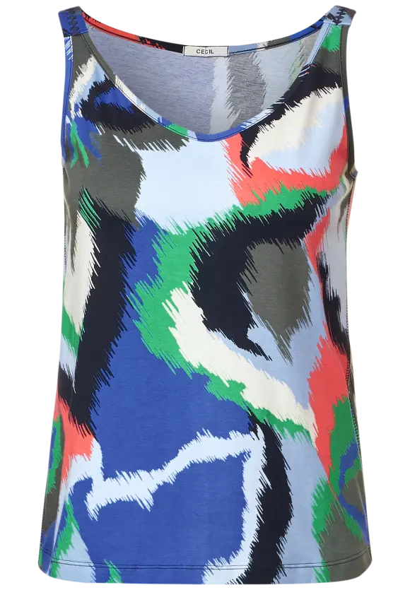 CECIL Ärmelloses Printtop