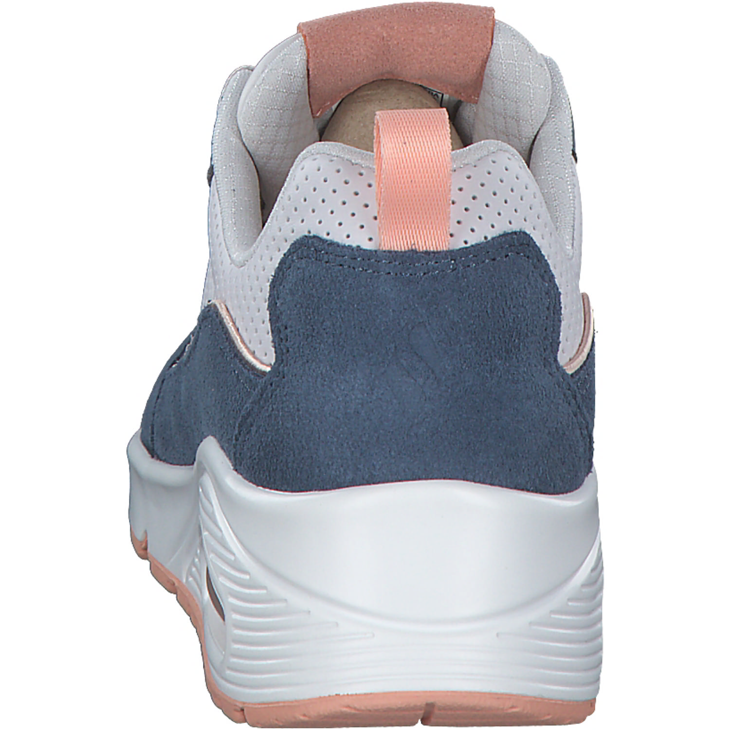 Skechers 177105, Schnürschuhe, Damen, Print Weiß Blau