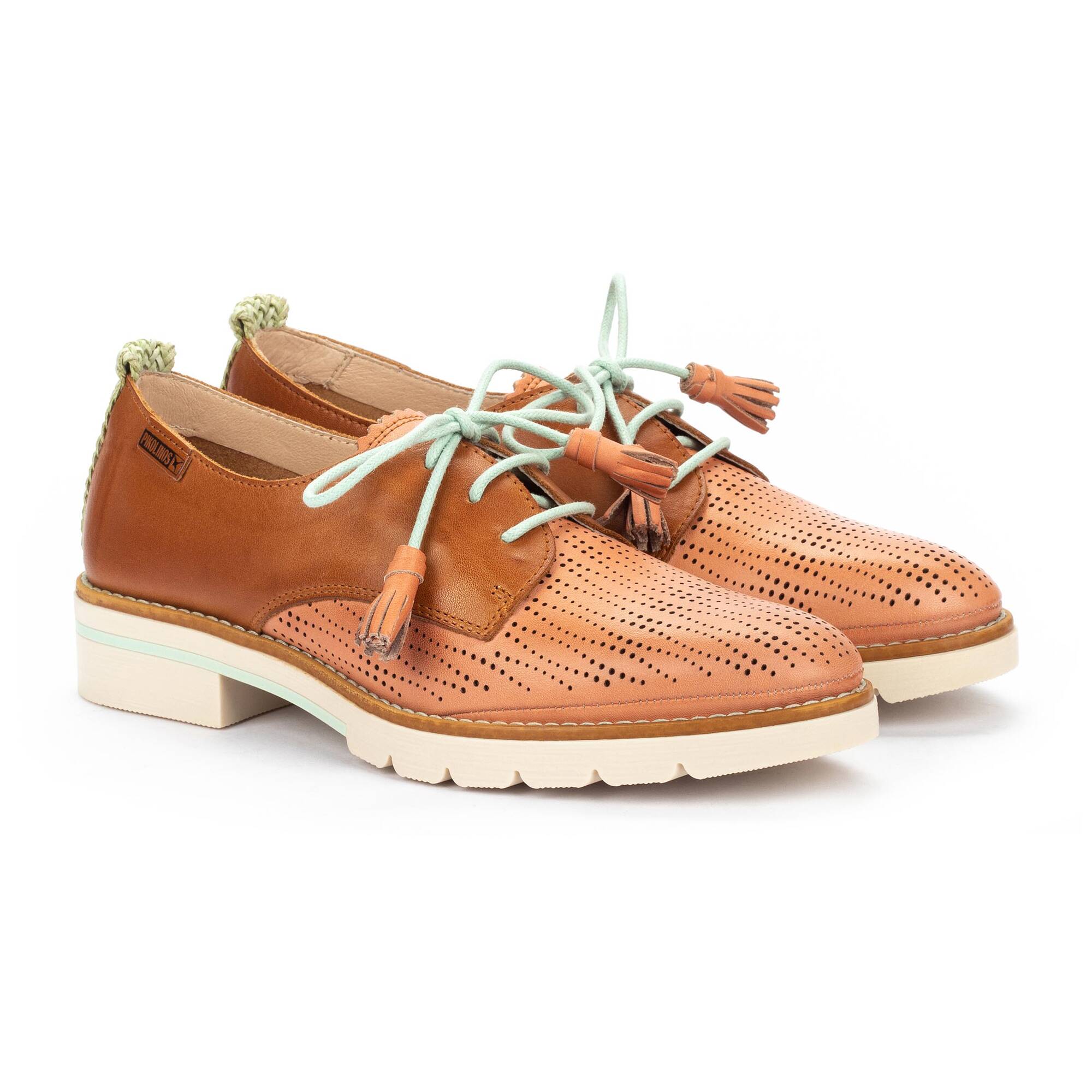 buty sznurowane - BLUSH